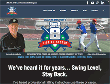 Tablet Screenshot of learnbaseballhitting.com